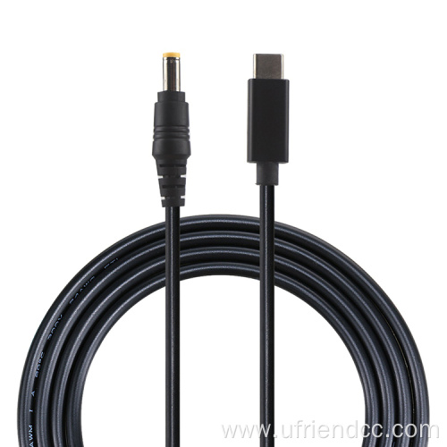 USB-3.1 to DC 5521/5525 20/15/9/5V PD Charging Cable